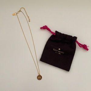 Kate Spade “M” Necklace